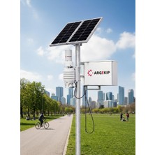 Argekip Wifi 7in1 Hava Kalite & Meteorolojik Istasyon Sistemi | Rüzgar • Yağış • Basınç • Işık • Sıcaklık • Nem