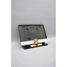 Pi Dekorasyon Katil Civciv 3D Kabartmalı Pleksi Motor Plakalığı