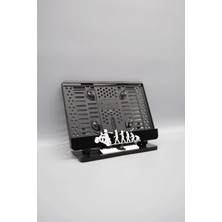 Pi Dekorasyon Evrim Scooter 3D Kabartmalı Pleksi Motor Plakalığı