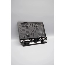 Pi Dekorasyon K.a. Benzeri Imza Fontlu Kişiye Özel Isimli Pleksi Motor Plakalığı