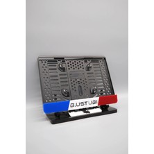 Pi Dekorasyon Fransa Temalı Kişiye Özel Isimli Pleksi Motor Plakalığı