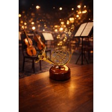 Seymen Bıçakçılık Nostaljik Korna Tasarımlı Müzik Kutusu – Dekoratif Masa Üstü Müzik Kutusu | Hediye ve Ev Dekor