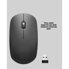 TE Dükkan Buğz Sessiz Wireless Mouse – 5000 Dpı Hassasiyetli ve Hafif Tasarım - Buğz