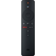 Zeyar Teknoloji Xiaomi Mi Tv Stick / Mi Box S Uyumlu Netflix & Live Tuşlu Sesli Komut Destekli Bluetooth Kumanda