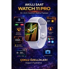 Goes Watch 11 Pro Akıllı Saat 2.2'' Büyük Ekran Bluetooth Arama Sağlık Takibi Nabız Ölçer Ios Android Uyumlu
