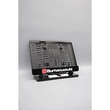 Pi Dekorasyon Instagram Etiketli Kişiye Özel Isimli Pleksi Motor Plakalığı