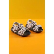 Melek Tuna Ekstra Hafif ve Rahat Çocuk Sandalet, Ekstra Rahat Bebek Sandalet, Çocuk Cırtlı Sandalet