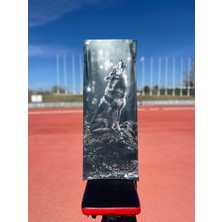 Oxium Bear Pamuklu Yeni Nesil Fitness Spor Havlusu - Dijital Baskılı - Hızlı Kuruyan Mikrofiber | Alfa