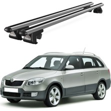 Today Auto Venüs Skoda Fabia Scout Sw (2009-2014) Uyumlu Gri Ara Atkı Port Bagaj Tavan Barı
