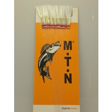 Metin Balıkçılık Mtn 50 Iğneli Çinekop Köstek 1 No Iğne 0,30 mm Köstek