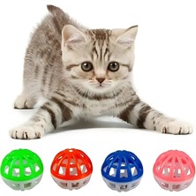 Moresun Buğz 4'lü Çıngıraklı Top Kedi Oyuncağı