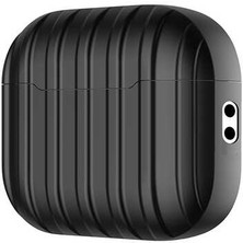 Gaappy Suitcase Serisi Apple Airpods Pro 2.nesil Siyah Airpods Kılıf