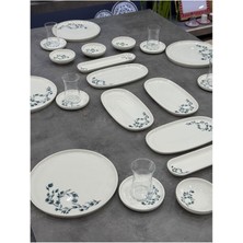 Doğudeko Linda 30 Parça Porselen 6 Kişilik Kahvaltı Takımı