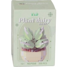 Moresun Buğz P1248 Panlos Simülasyon Çiçek Serisi 335 Parça Block Oyuncak