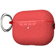 Gaappy Muby Serisi Apple Airpods Pro 2.nesil Kırmızı Airpods Kılıf