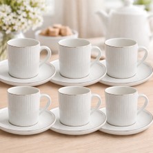 Köklü Züccaciye 6'lı Porselen Fincan Takımı