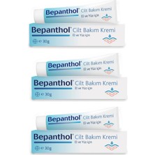 Bayer Bepanthol Cilt Bakım Kremi 30 gr 3 Adet