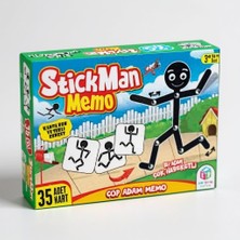 Kiddico Toys Çöp Adam Memo , Stickman Memo