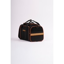 Missidea Brave Paws Hawaii Model Fileli Kedi ve Köpek Omuz Taşıma Çantası Siyah