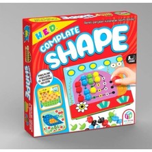 Kiddico Toys Complate Shape , Şekilli Düğmeler Oyunu
