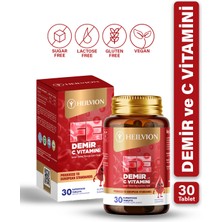 HEILVION Demir Vitamini (17 Mg) & C Vitamini Içeren Tablet Takviye Edici Gıda