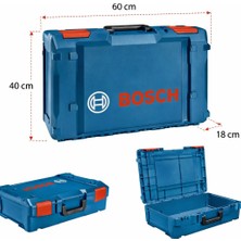 Bosch Xl-Boxx Uyumlu Takım Çantası 60X40X18 cm Darbeye Dayanıklı Sert Plastik Alet Çantası