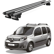 Today Auto Venüs Renault Kangoo 5d (2007-2021) Uyumlu Gri Ara Atkı Port Bagaj Tavan Barı