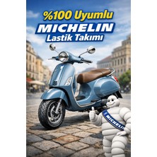 Michelin Vespa Sprint 125 - 150 Lastik Ebatları 2014-2026 Tüm Seriler %100 Uyum 2025 Üretim Yılı
