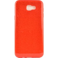 ZM Store Galaxy J5 Prime Uyumlu Kılıf Renkli Simli Parlak Shining Kapak