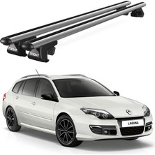 Today Auto Venüs Renault Laguna Station Wagon (2000-2015) Uyumlu Gri Ara Atkı Port Bagaj Tavan Barı