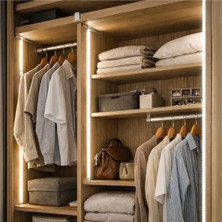 Yilwood 5 Metre Cata Ct 4538 240 Çipli Iç Mekan Şerit LED 6500K Beyaz