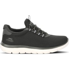 Slazenger Flex Fıt I Erkek  Koyu Gri Koşu & Yürüyüş Spor Ayakkabısı
