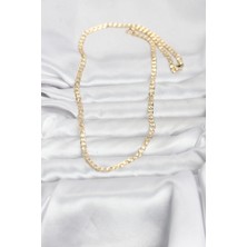 Moresun Buğz cm 14K Gold Renk Zincir Model 60 cm Kadın Kolye - Buğz