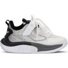 Slazenger Nıtro Unisex Çocuk  Beyaz / Siyah Günlük Spor Ayakkabısı