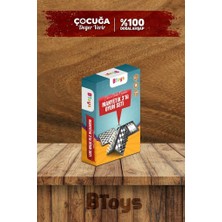 Kiddico Toys Manyetik Üçlü Oyun Seti - Satranç - Tavla - Dama