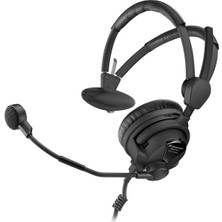 Sennheiser Hmd 26-II-600-X3K1 Yayın Başkanı, 600 Ohm Impedance, Activegard, Dynamic Microphone Blackphone Black