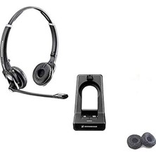 Sennheiser Sd Pro2 ml Stereo (Duo), Voice, Video ve Conferencing Apps - Teams, Zoom, Webex, Plug-N-Play, Desk Phone, Mac, Pc Microsoft Skype/lync, Cushions Dahil