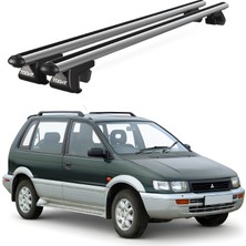 Today Auto Venüs Mitsubishi Rvr 3+5 Doors (1992-1997) Uyumlu Gri Ara Atkı Port Bagaj Tavan Barı