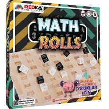 Kiddico Toys Redka Math Rolls Zeka ve Strateji Oyunu, Kutu Oyunu