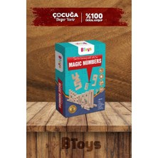 Kiddico Toys Magic Number - Ahşap Zeka ve Strateji Oyunu