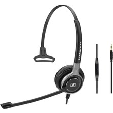 Sennheiser Sc 635 (507253) - Single-Sided Business Headset | For Mobile Phone And Tablet | Hd Sound & Ultra Gürültü-Cancelling Microphone (Black)