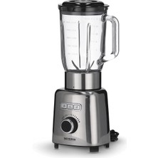 Severin Severın Stand Mikser Blender, 1,5l Cam Karıştırma Kabı, Buz Kırıcı, Protein Çalkalayıcı, Smoothie Makinesi, 6 Bıçaklı Paslanmaz Çelik Bıçak, Sm 3710
