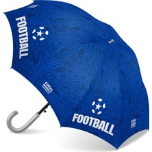 Coral High Kids Lacivert Saks Futbol Desenli Çocuk Şemsiyesi 36119