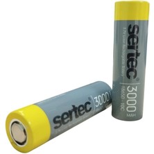 Moresun Buğz 18650 3.7V 3000 Mah 10C Li-Ion Şarjlı Pil