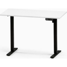 Tek Motorlu Elektrikli Yükseklik Ayarlı Ergonomik Çalışma Masası