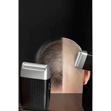 Moresun Buğz Tıraş Makinesi Mini Sinek Kaydı Şarjlı Taşınabilir Paslanmaz Çelik - Buğz