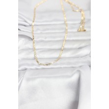 Moresun Buğz cm 14K Gold Renk Zincir Model 60 cm Kadın Kolye - Buğz