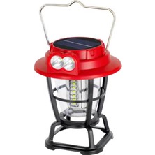 Sihirlicin 3W Taşınabilir Güneş Enerjili Şarj Edilebilir LED Kamp Lambası