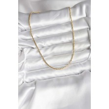 Moresun Buğz 14K Gold Renk Kaplama Ince Zincir Model cm Kadın Kolye - Buğz