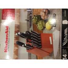 Kitchenaid Cutlery, 14 Piece Forged Triple Riveted Set